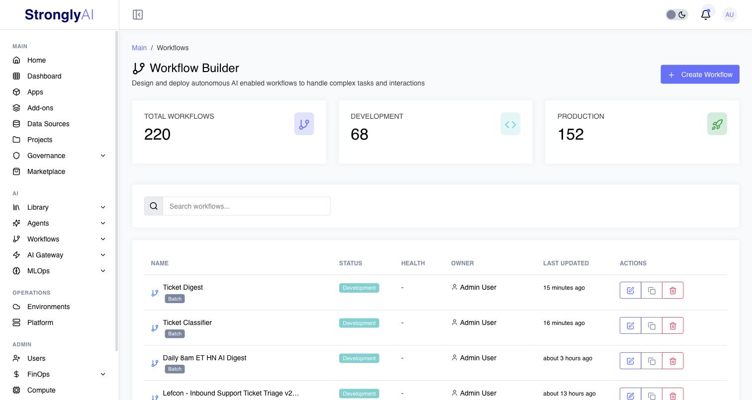 Workflow Builder